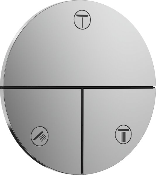 Hansgrohe ShowerSelect Comfort S Ventil pod omítku pro 3 spotřebiče, chrom 15558000