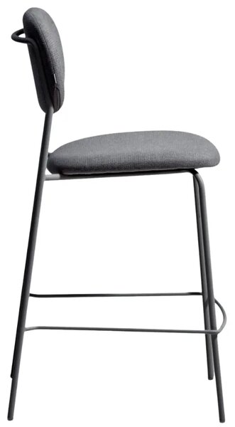 LÉTO -15% Kave Home Šedá barová židle Meli 65 cm