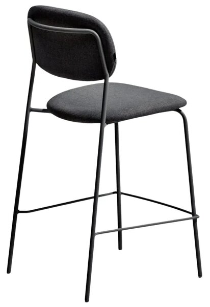 LÉTO -15% Kave Home Šedá barová židle Meli 65 cm