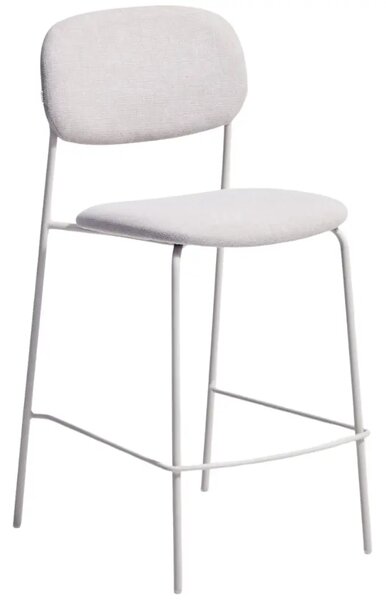 LÉTO -15% Kave Home Béžová barová židle Meli 65 cm