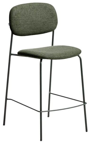 LÉTO -15% Kave Home Zelená barová židle Meli 65 cm