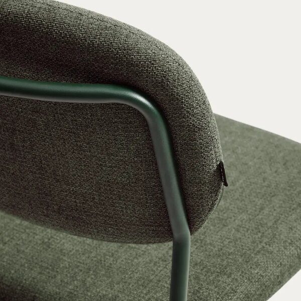 LÉTO -15% Kave Home Zelená barová židle Meli 65 cm