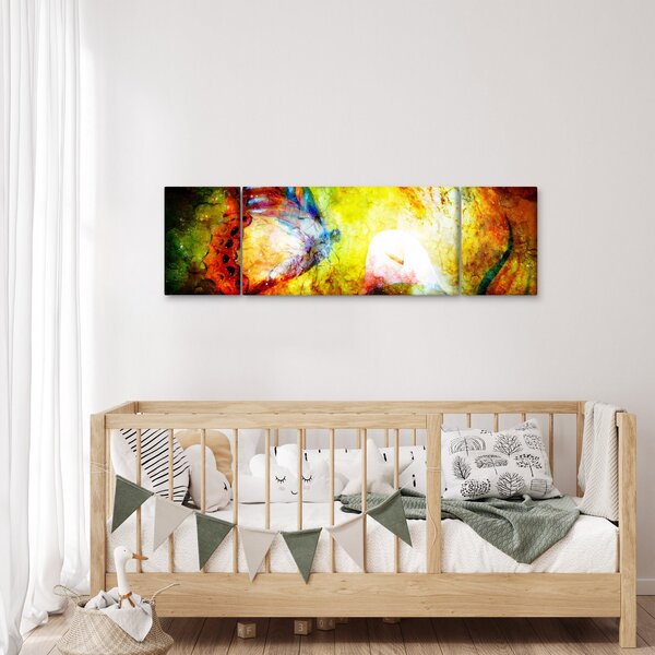 Obraz - Kosmický motýl (170x50 cm)