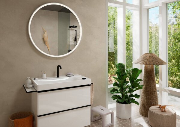 Hansgrohe Sprchové rameno S 39 cm, matná černá 24357670
