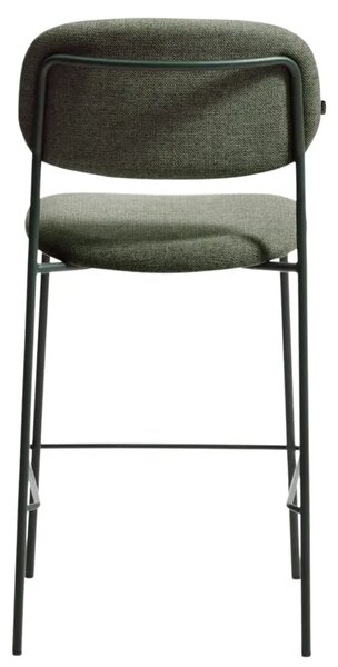 LÉTO -15% Kave Home Zelená barová židle Meli 65 cm