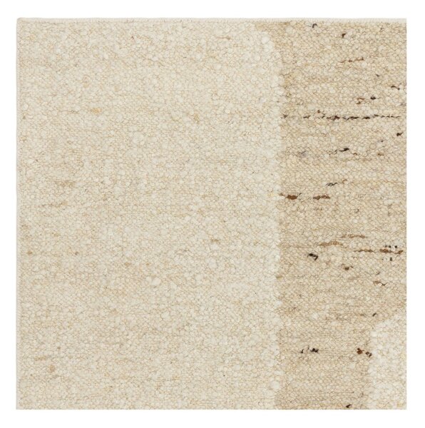 Béžový oboustranný/ručně tkaný vlněný koberec 120x170 cm Napa Tumbla – Asiatic Carpets