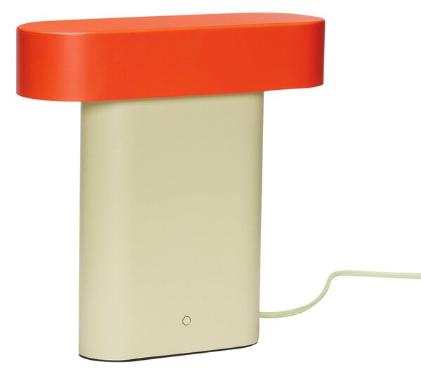 Stolní lampa Hübsch, Sleek, stmívatelné, Zelená, Obývací pokoj, Kov, Design