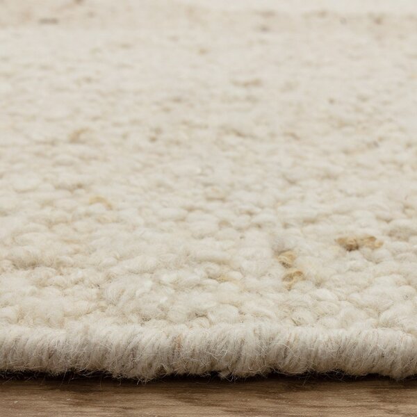 Béžový oboustranný/ručně tkaný vlněný koberec 120x170 cm Napa Tumbla – Asiatic Carpets