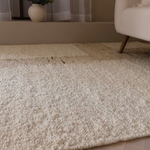 Béžový oboustranný/ručně tkaný vlněný koberec 120x170 cm Napa Tumbla – Asiatic Carpets