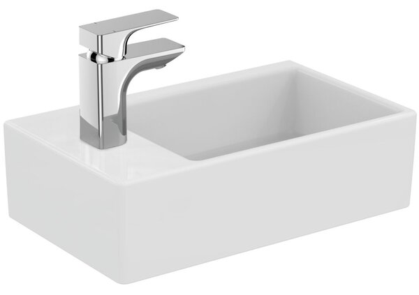Ideal Standard Strada - Umyvátko 450x270 mm, s otvorem vlevo, bez přepadu, bílá K081701
