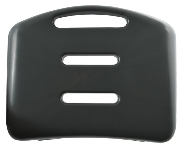 Spirella sedátko do sprchy HOCKER, tmavě šedá, plast, 47 cm, do 130 kg