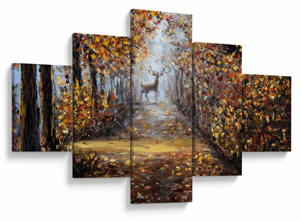 Obraz - Duch lesa (125x70 cm)