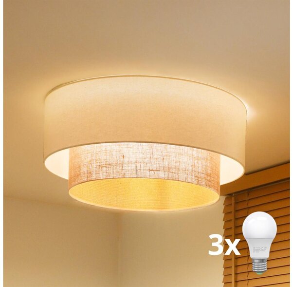 Brilagi - LED Stropní svítidlo BOHO STYLE 3xE27/15W/230V pr. 60 cm
