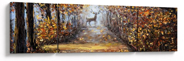 Obraz - Duch lesa (170x50 cm)