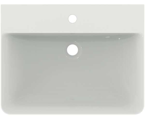 Ideal Standard Connect Air - Umyvadlo CUBE 600x460 mm, s přepadem, bílá E029801