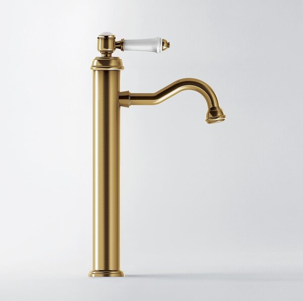 Alpi London - Umyvadlová baterie bez odtokové soupravy, bronz LO41477BR/S