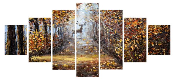 Obraz - Duch lesa (210x100 cm)