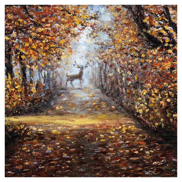 Obraz - Duch lesa (30x30 cm)