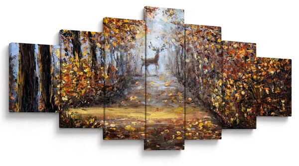 Obraz - Duch lesa (210x100 cm)