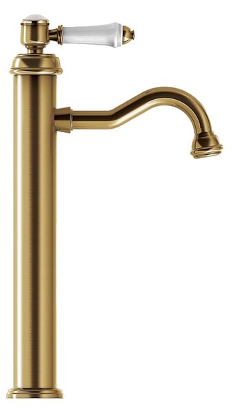 Alpi London - Umyvadlová baterie bez odtokové soupravy, bronz LO41477BR/S