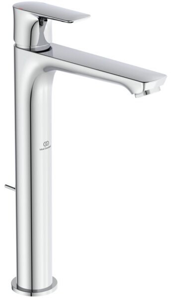 Ideal Standard Connect Air - Umyvadlová baterie stojánková vysoká Slim s odtokovou garniturou, chrom A7025AA