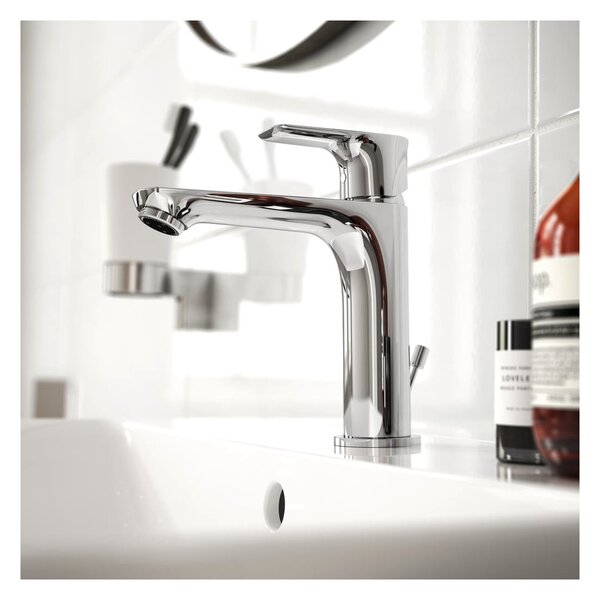 Ideal Standard Connect Air - Umyvadlová baterie stojánková Slim Grande s odtokovou garniturou, chrom A7012AA