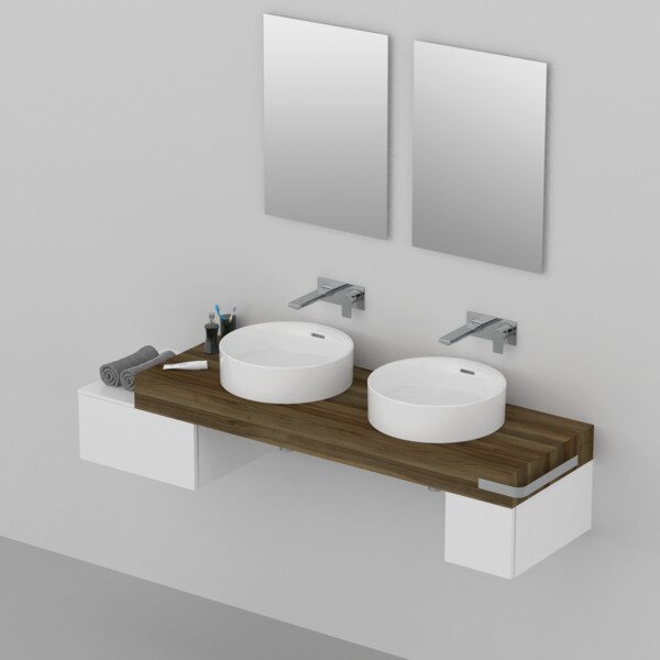 Ideal Standard Strada II - Umyvadlová mísa Ø 450 mm, s přepadem, bílá T296101