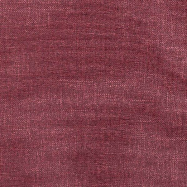 3místná pohovka s podnožkou vínová 180 cm textil 3201079