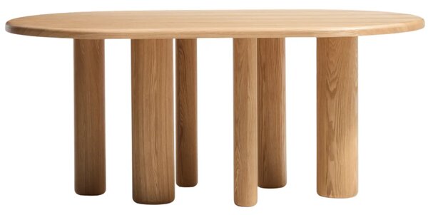Kave Home Dřevěný jídelní stůl Mailen 180 x 105 cm