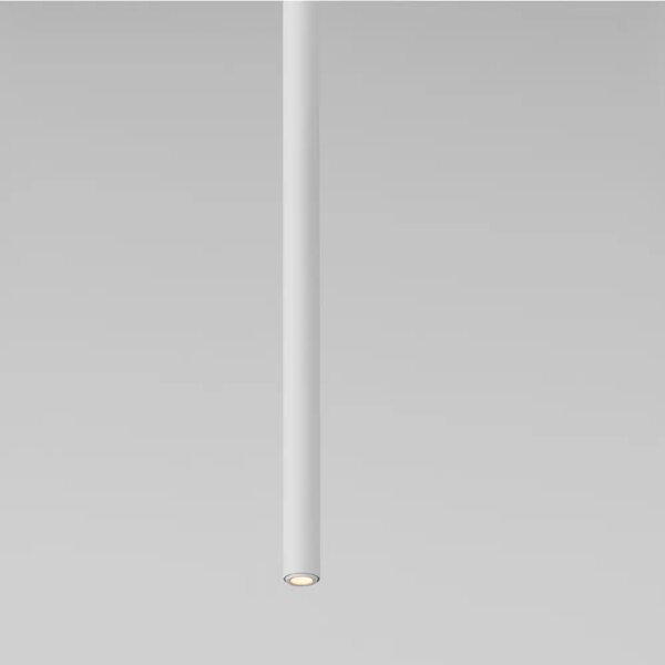 Nova Luce Bílé kovové závěsné LED světlo Stilvi 8 cm
