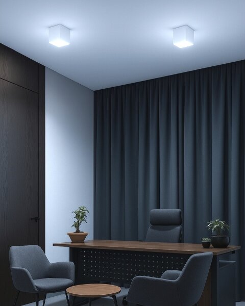 LED Bodové svítidlo LED/5W/230V 3000/4000/6400K 7,5x7,5 cm bílá
