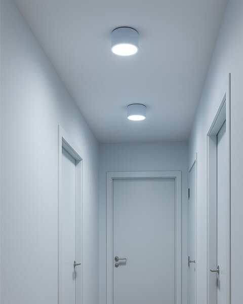 LED Bodové svítidlo LED/10W/230V 3000/4000/6400K pr. 12 cm bílá