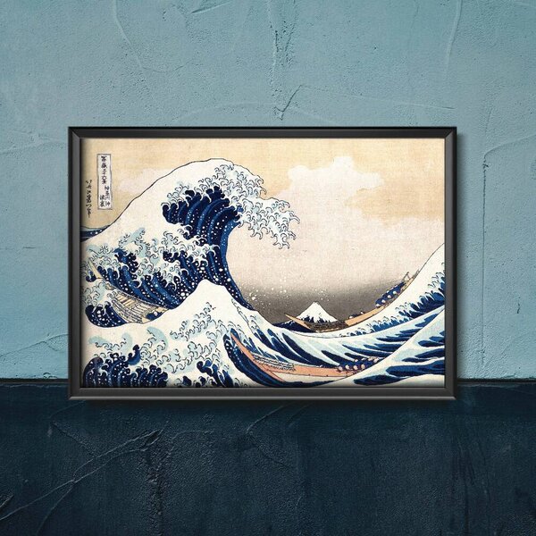 Plakát na zeď Plakát na zeď Velká vlna v Kanagawa Katsushika Hokusai