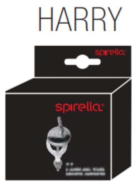 Spirella náhradní panty pro WC prkénko, pro model HARRY, nerezová ocel