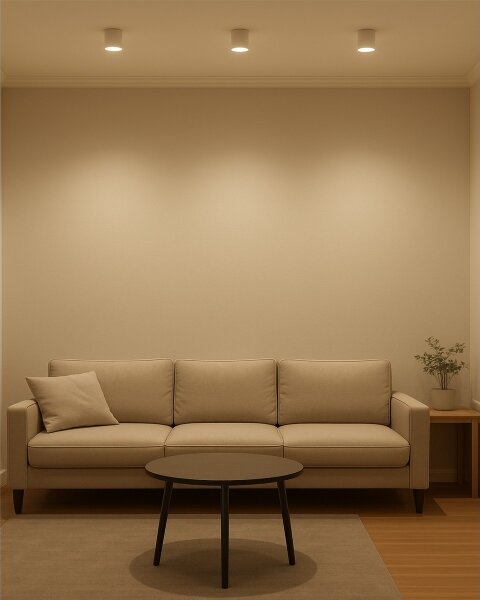 LED Bodové svítidlo LED/5W/230V 3000/4000/6400K pr. 7,5 cm bílá