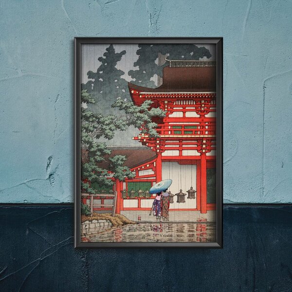 Plakát na zeď Plakát na zeď Sanctuary of Kasuga v Nara