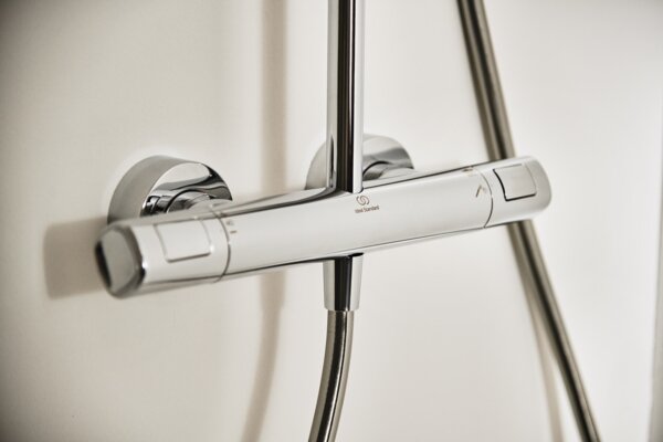 Ideal Standard CeraTherm T100 - Sprchový termostatický systém nástěnný, chrom A7240AA