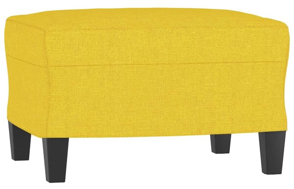 3dílná sedací souprava s poduškami světle žlutá textil 3201457