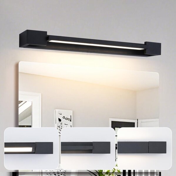 Brilagi-LED Koupelnové osvětlení zrcadla AQUA LINE LED/12W/230V 45 cm IP44 černá