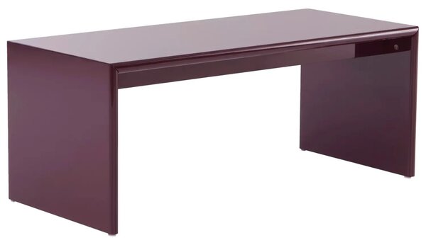 Jotex Tmavě červený konferenční stolek OIA 100 x 44 cm