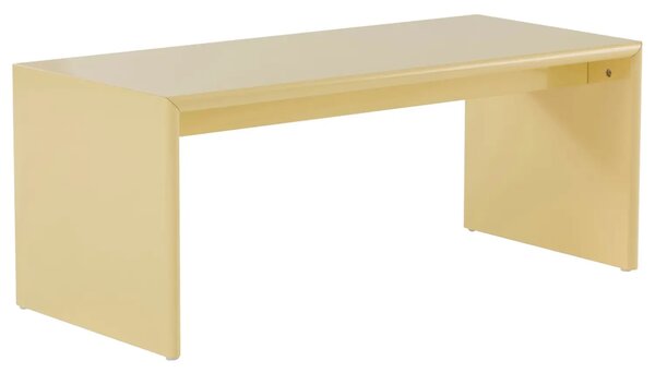 Jotex Žlutý konferenční stolek OIA 100 x 44 cm