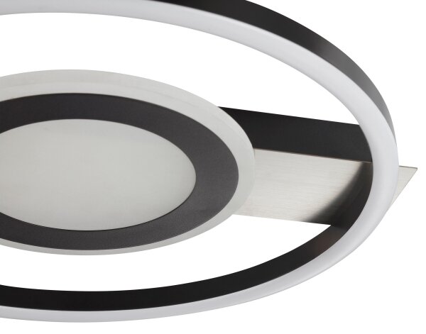 Brilliant - LED Stmívatelné stropní svítidlo MAUREEN LED/21W/230V černá