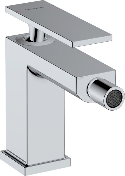 Hansgrohe Tecturis E Páková bidetová baterie s odtokovou soupravou s táhlem, chrom 73200000