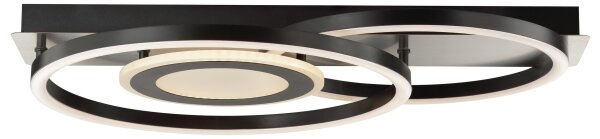 Brilliant - LED Stmívatelné stropní svítidlo MAUREEN LED/27W/230V černá