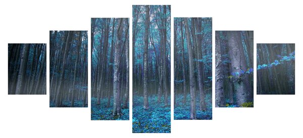 Obraz - Magický les (210x100 cm)