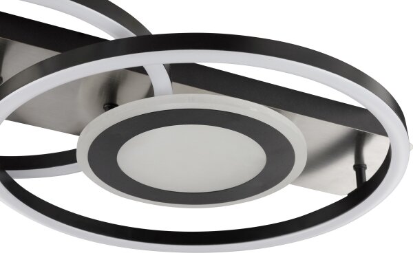 Brilliant - LED Stmívatelné stropní svítidlo MAUREEN LED/27W/230V černá