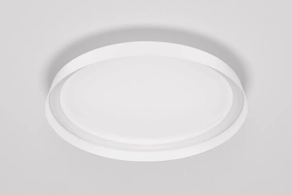 Nova Luce Bílé kovové stropní LED světlo Ormi 45 cm