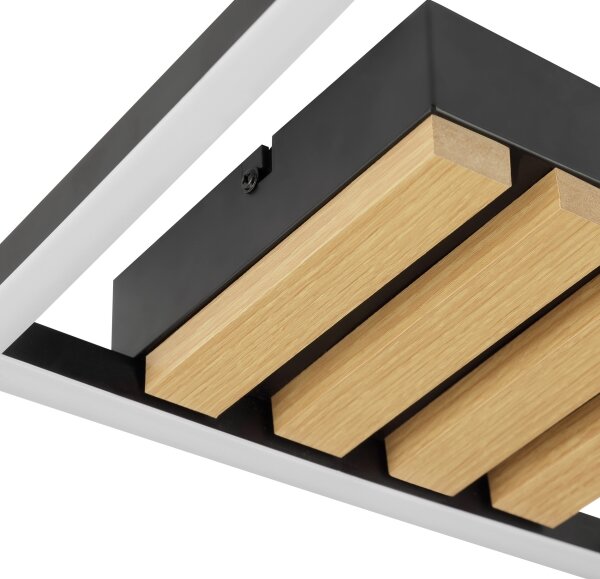 Brilliant - LED Stmívatelné stropní svítidlo CALMA LED/15W/230V černá