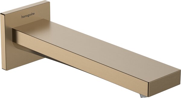 Hansgrohe Tecturis E Vanový výtok, kartáčovaný bronz 73410140
