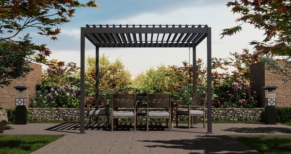 PERGOLA velikost: 360/240/300 cm Gardenson - Online Only zastínění, Online Only